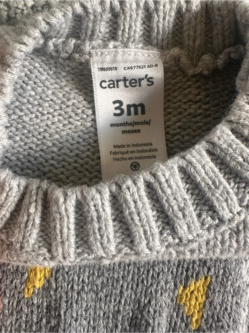 Carter's Baby Boy Graphic Sweater and Pants